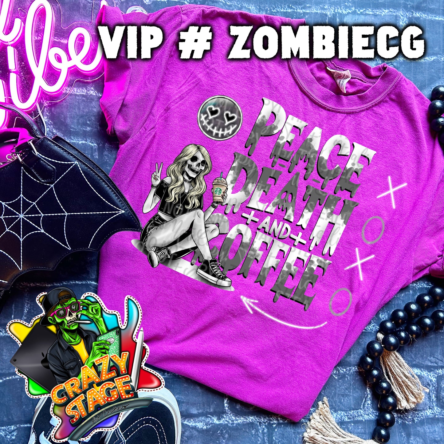 VIP # ZOMBIECG zombie girl