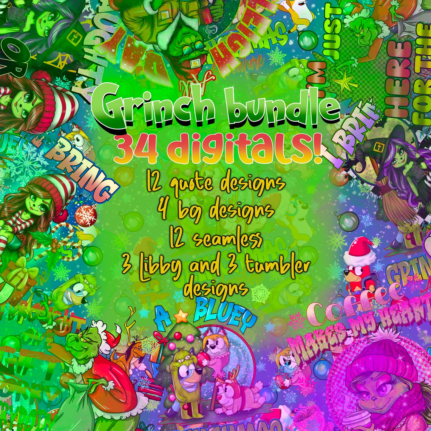 Angry Christmas goblin bundle