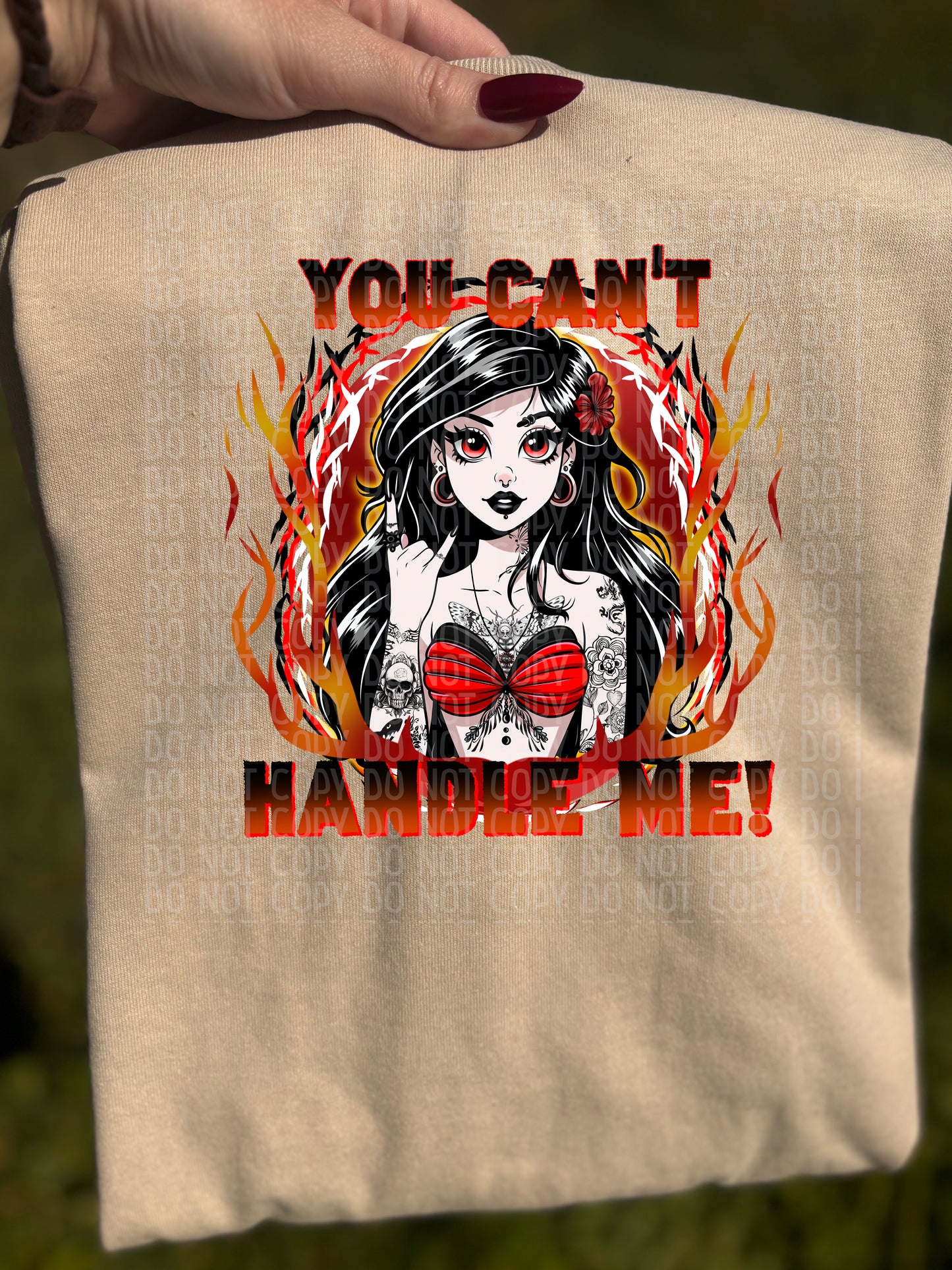 You Can't Handle Me PNG SINGLE