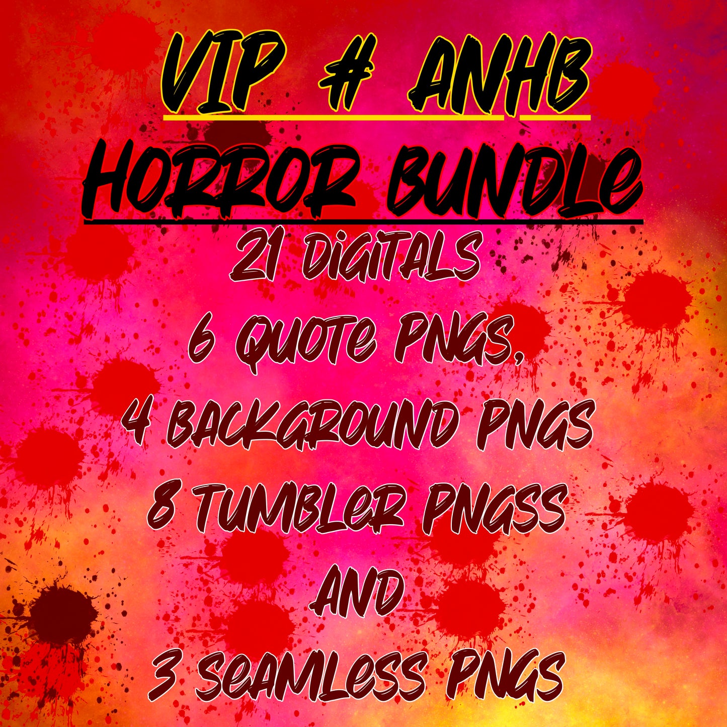 VIP # ANHB HORROR BUNDLE