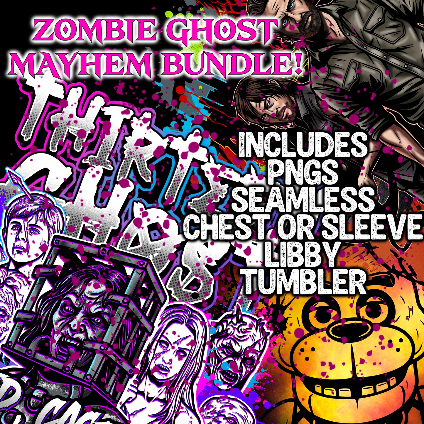 ZOMBIE GHOST MAYHEM BUNDLE!