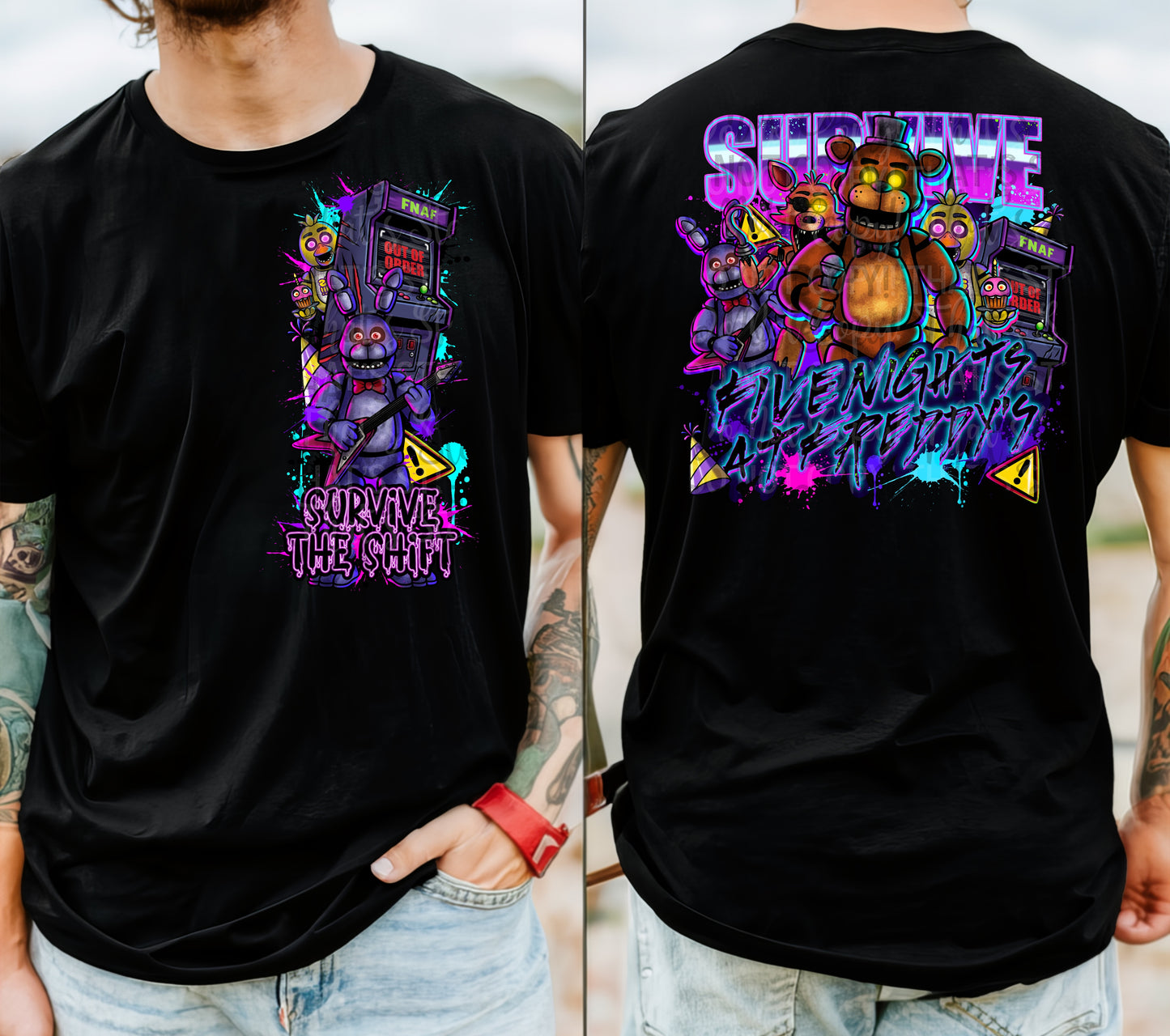 Arcade Survival PNG SINGLES WITH SLEEVE