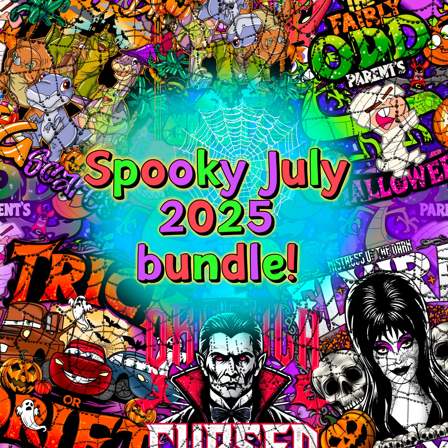 Spooky July 2025 Bundle PNGS