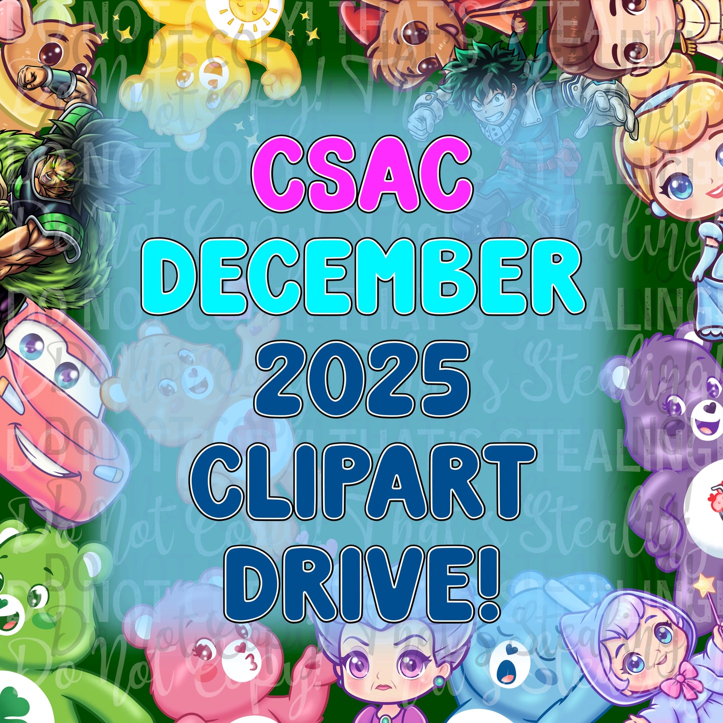 DECEMBER CLIPART MONTHLY DRIVE 2025