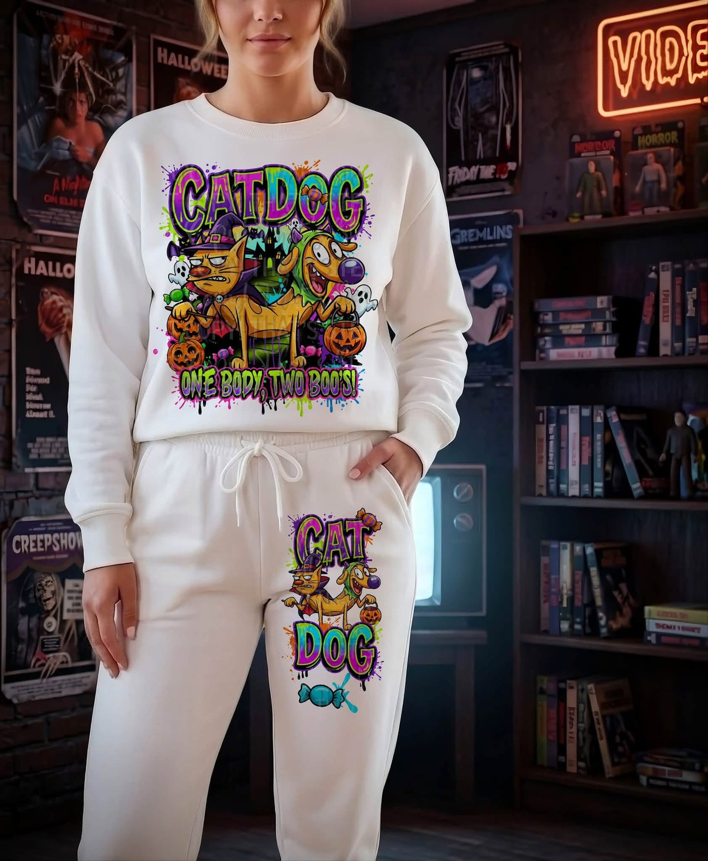 One Body Two Boos PNG SINGLE WITH SLEEVE