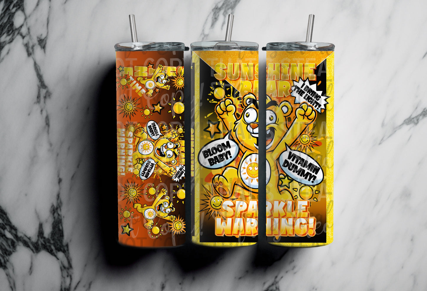 Sunshine 20OZ TUMBLER & TRANSPARENT TUMBLER