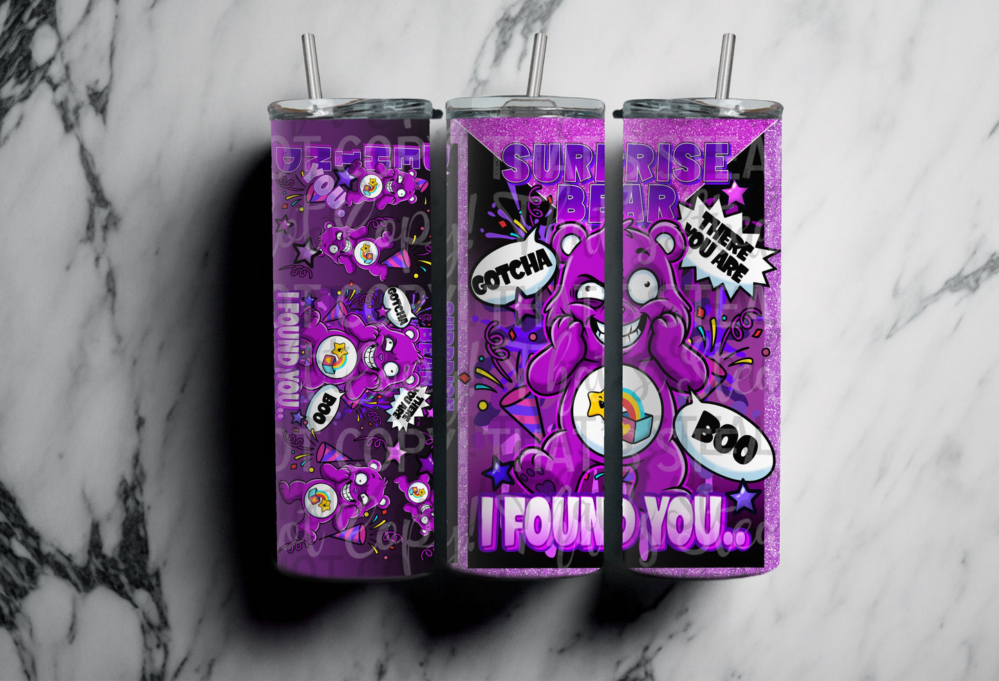 Surprise 20OZ TUMBLER & TRANSPARENT TUMBLER