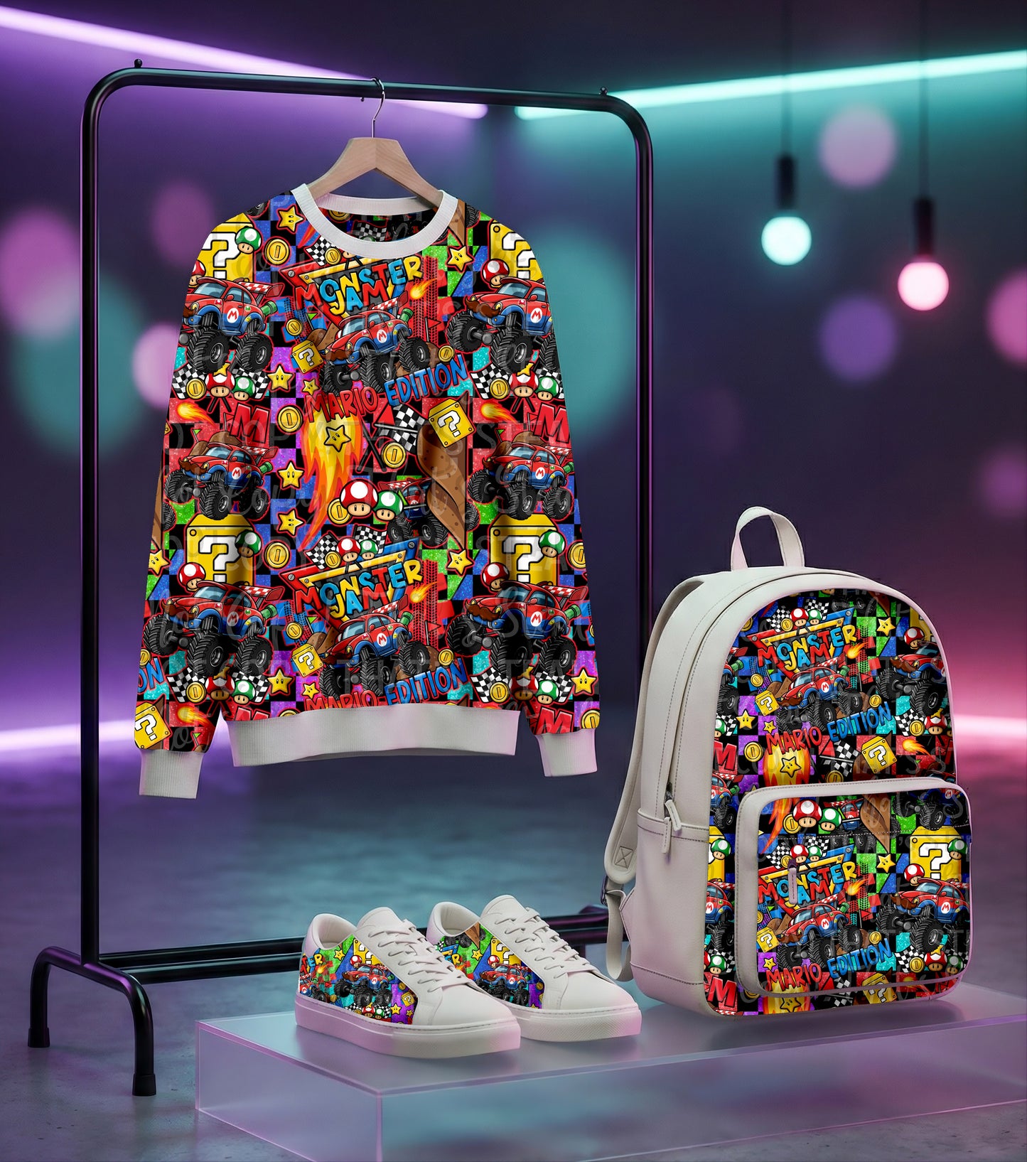 Player 1 Truck SEAMLESS MULTIPLE COLOR