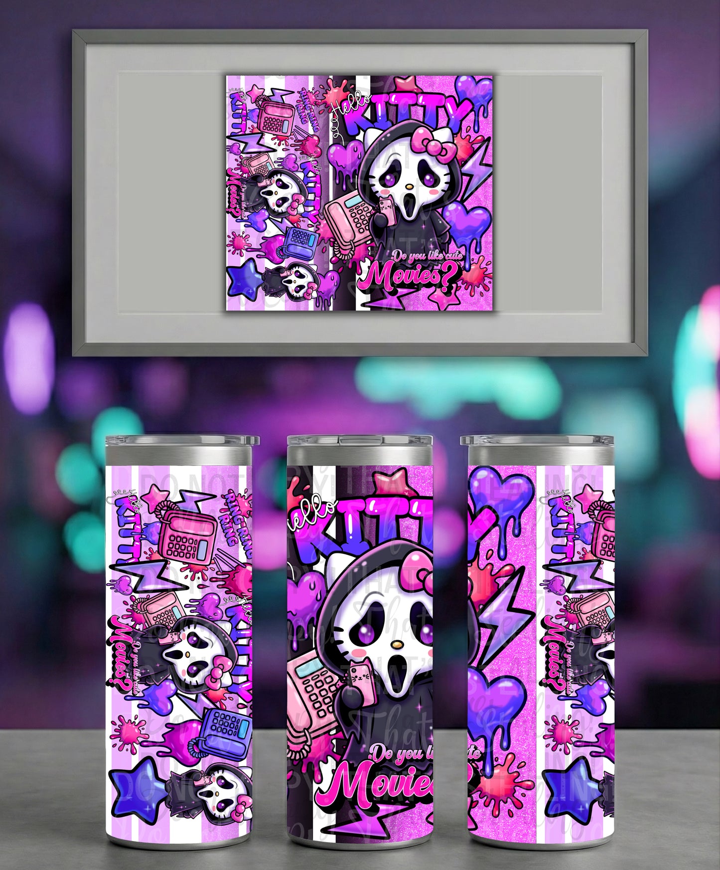 Ghost Kitty TUMBLER