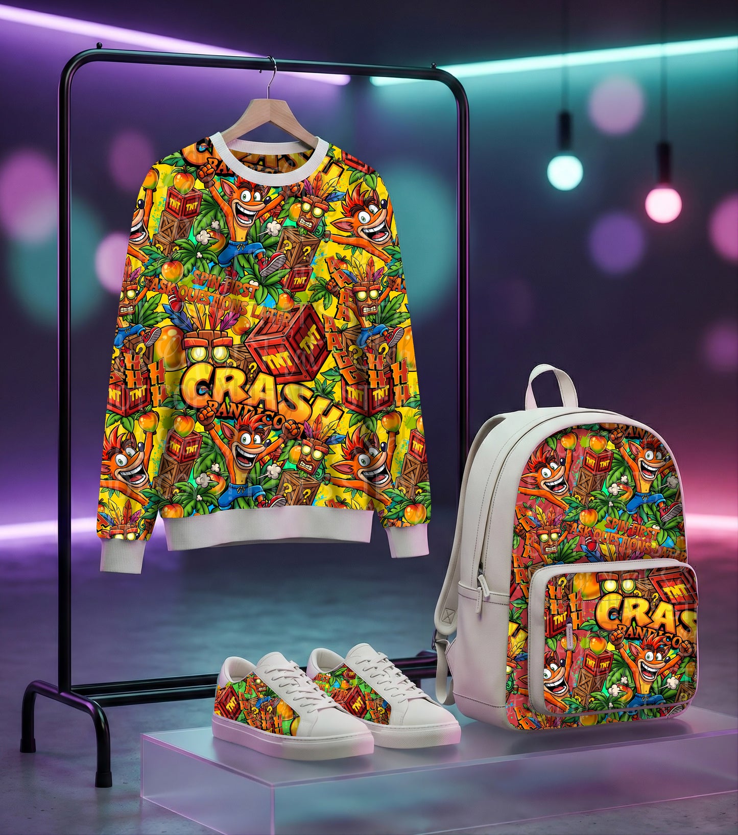 Not a Fox SEAMLESS MULTIPLE COLOR