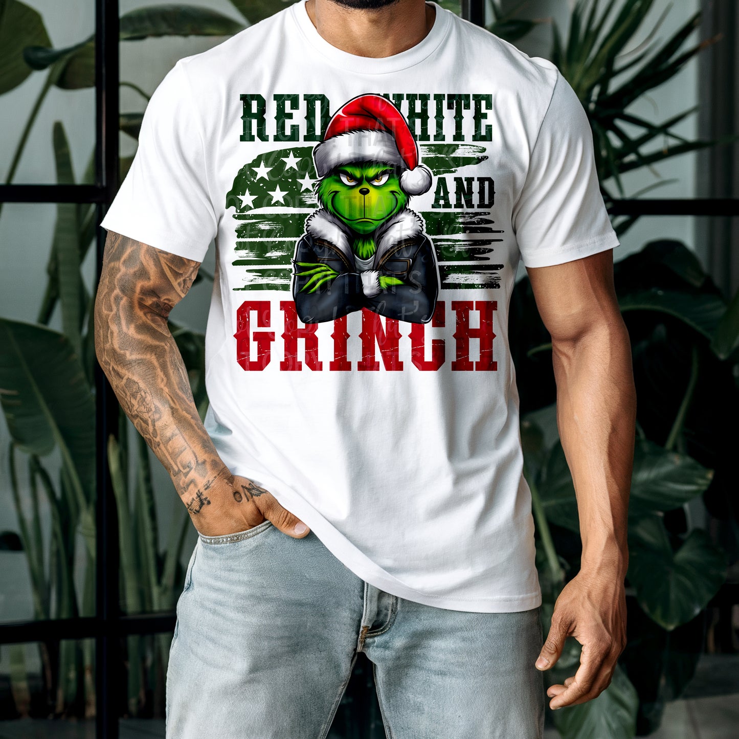 Red White And Christmas PNG SINGLE