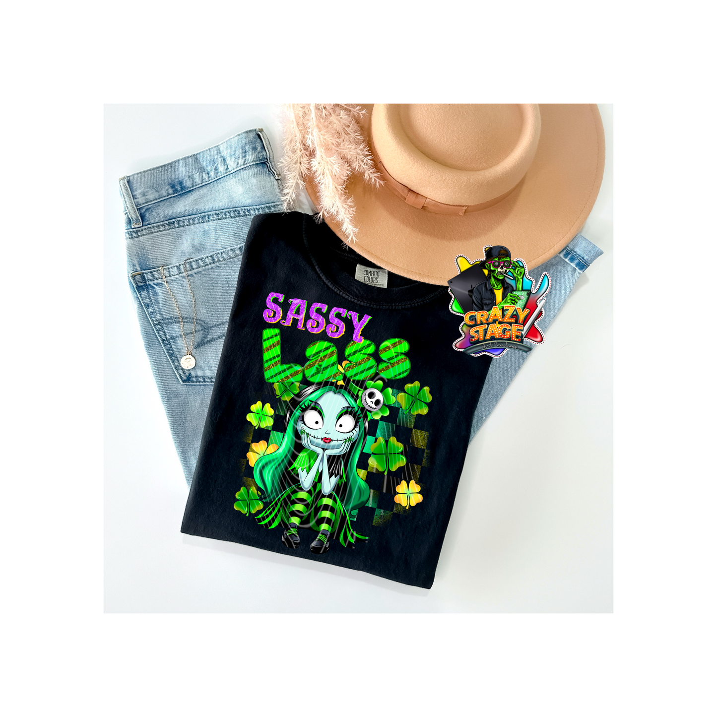 Sassy Lass Saint paddy’s day