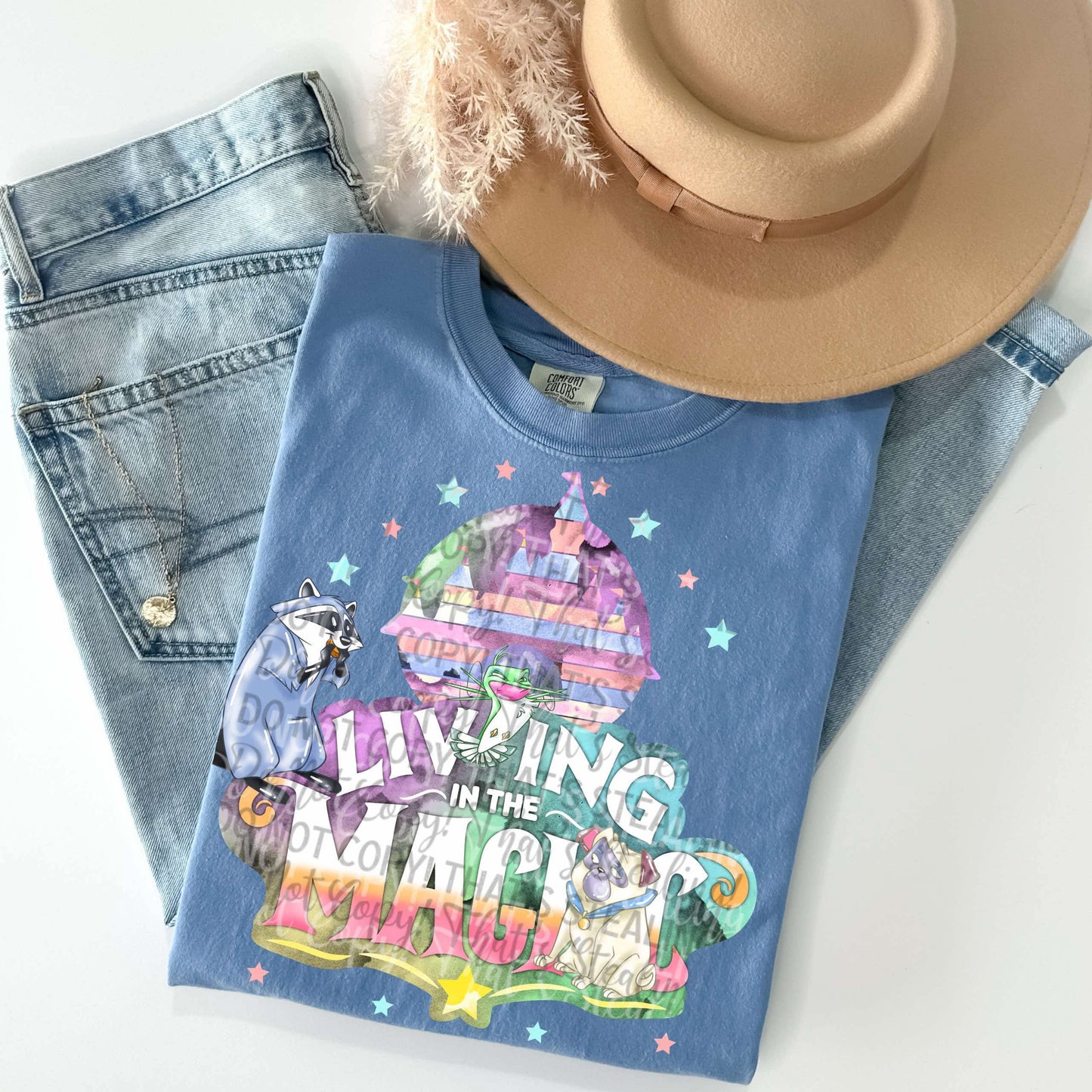 Living In Magic Racc PNG SINGLE