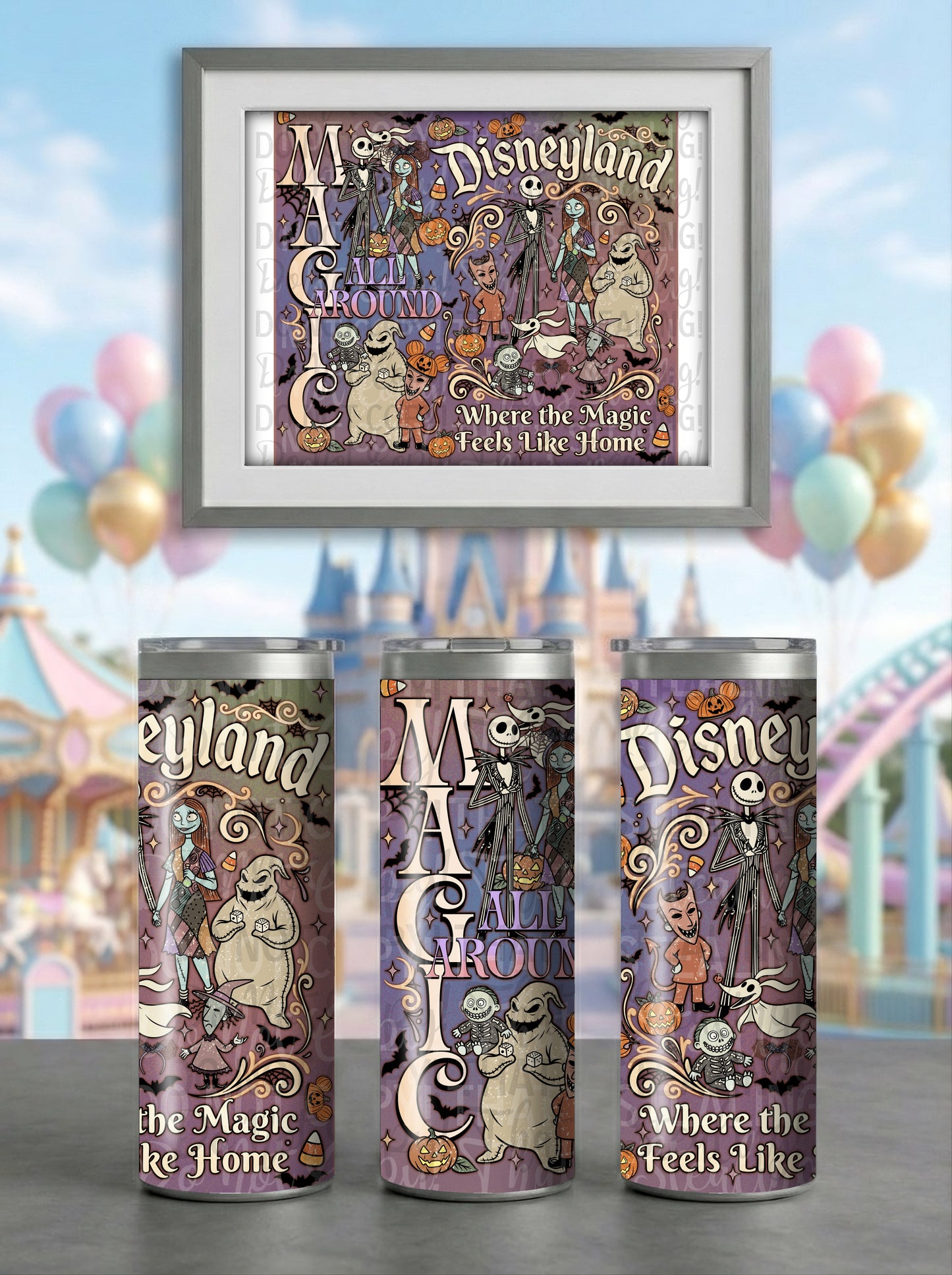 (3) Feels Like Home NM DL TUMBLER