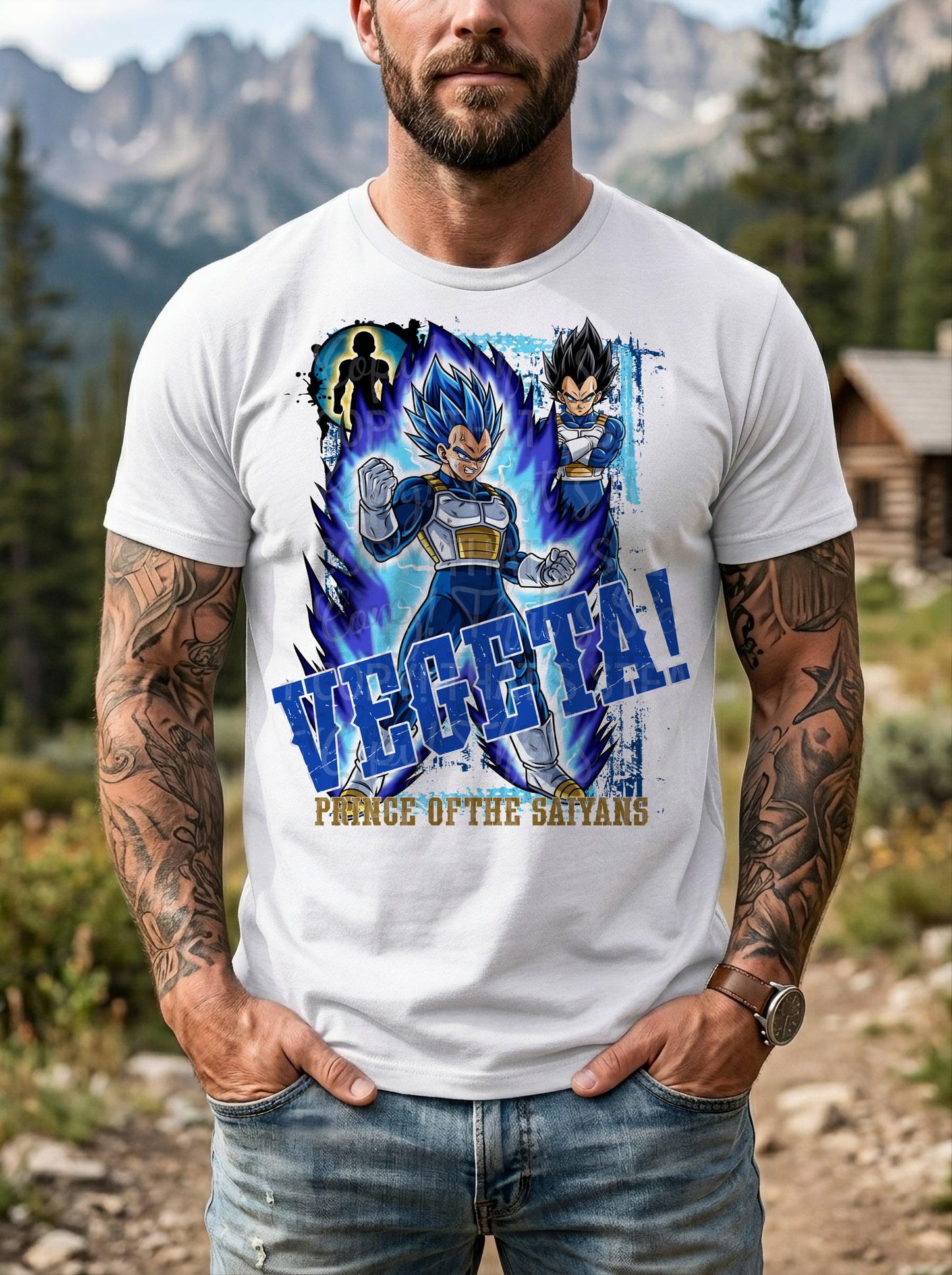 Prince Of Saiyans PNG SINGLE