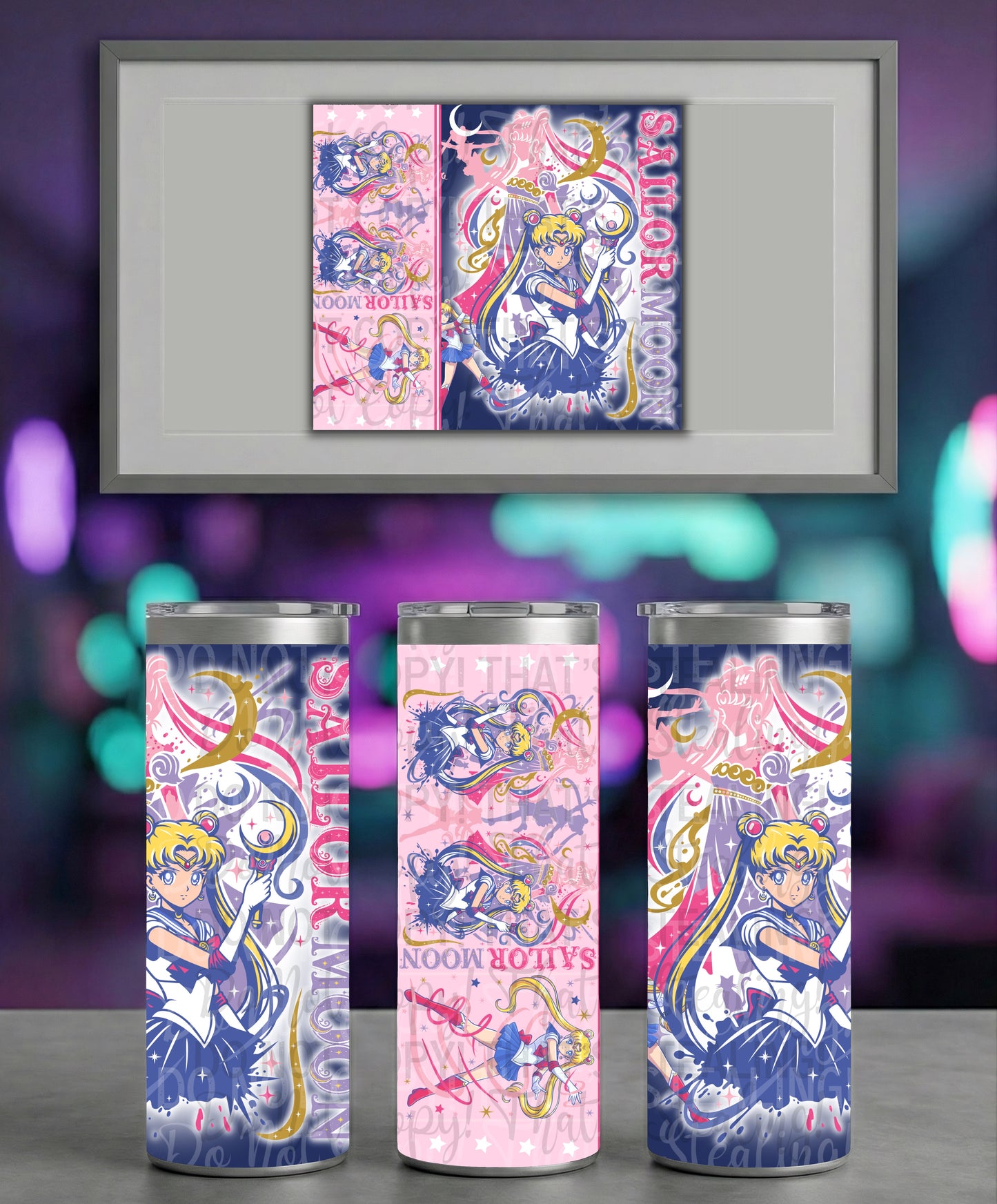 S Moon TUMBLER