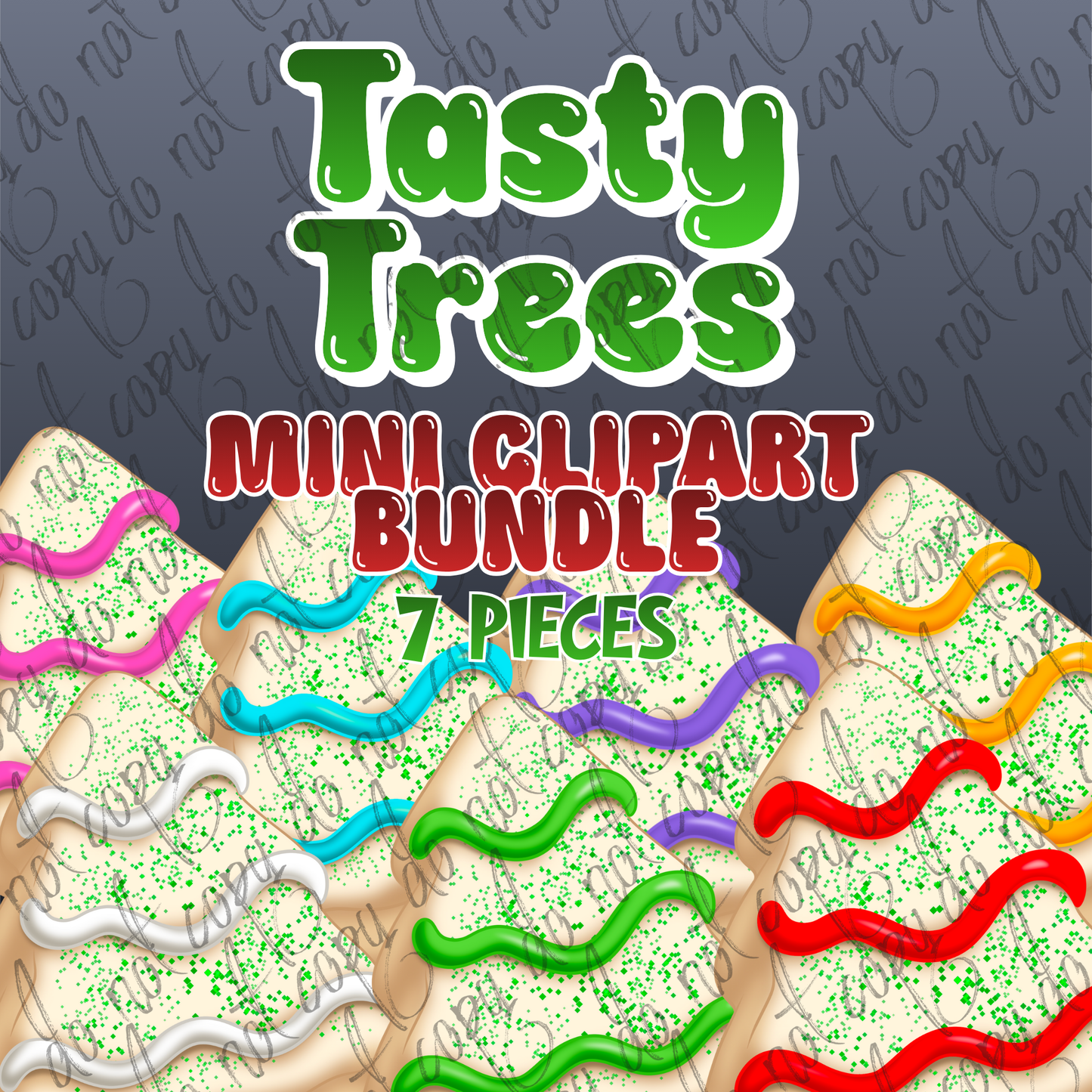 Tasty Trees Clipart Mini Bundle
