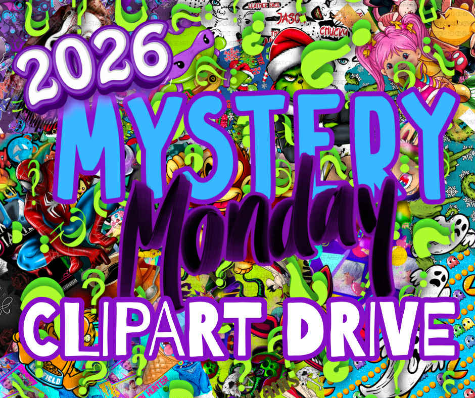 2026 MYSTERY MONDAY YEARLY CLIPART DRIVE