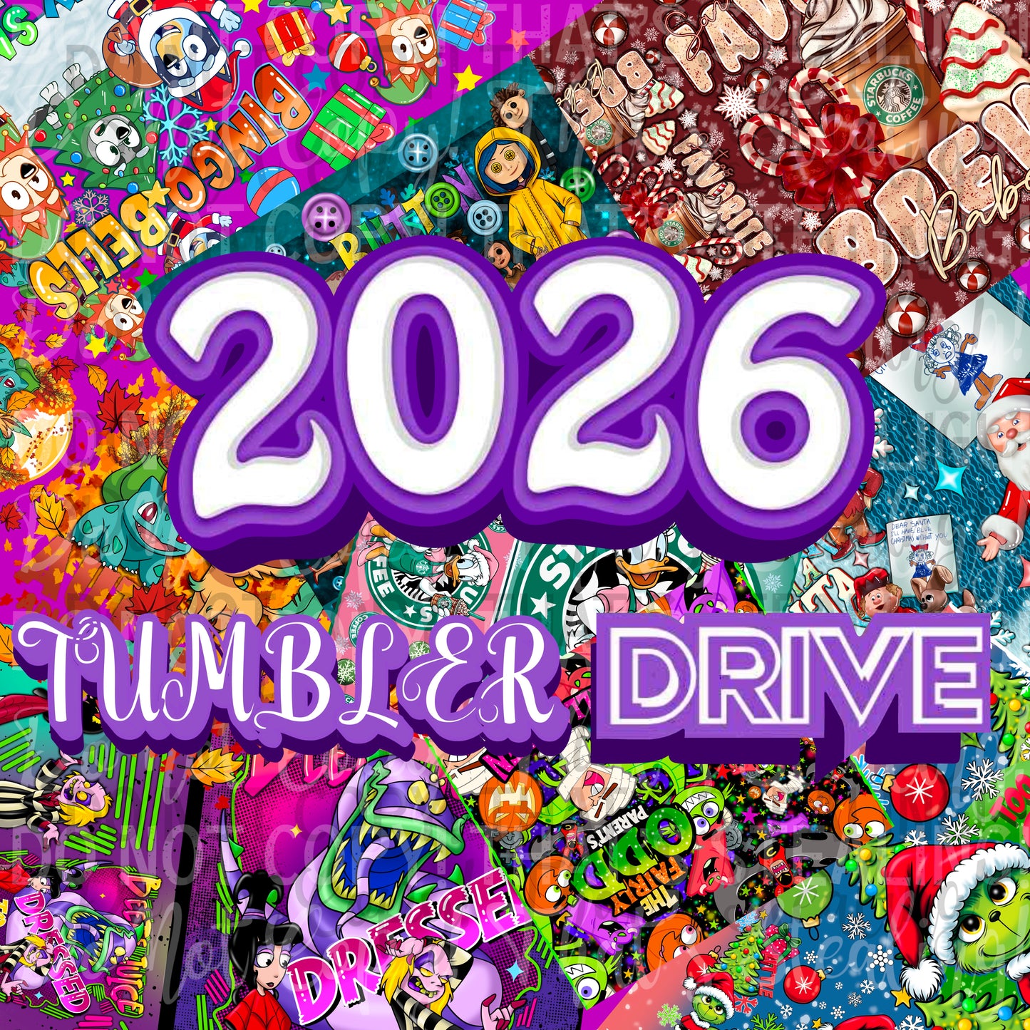 2026 Yearly Tumbler Drive