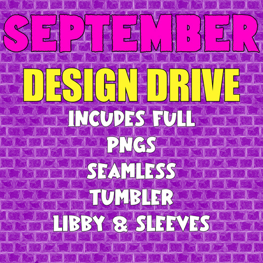 SEPTEMBER DESIGN DRIVE 2025!