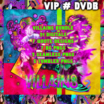 VIP # DVDB villains B