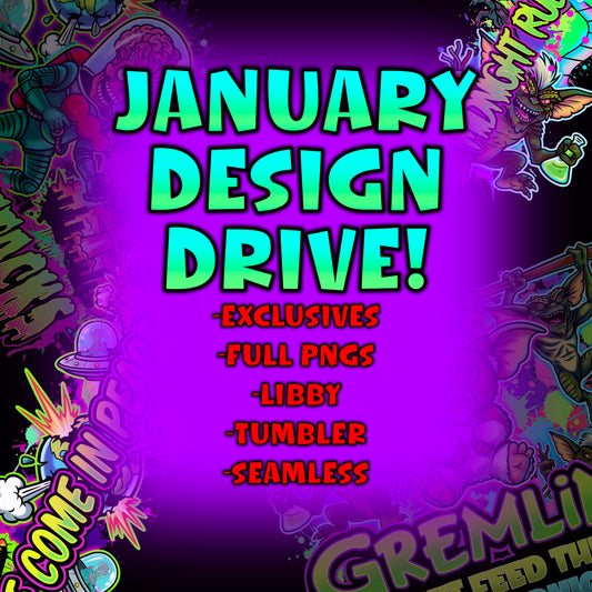 JANUARY DESIGN MONTHLY DRIVE 2026!