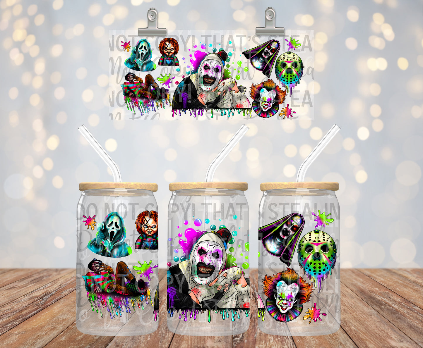 Splatter Horror bundle PNGs