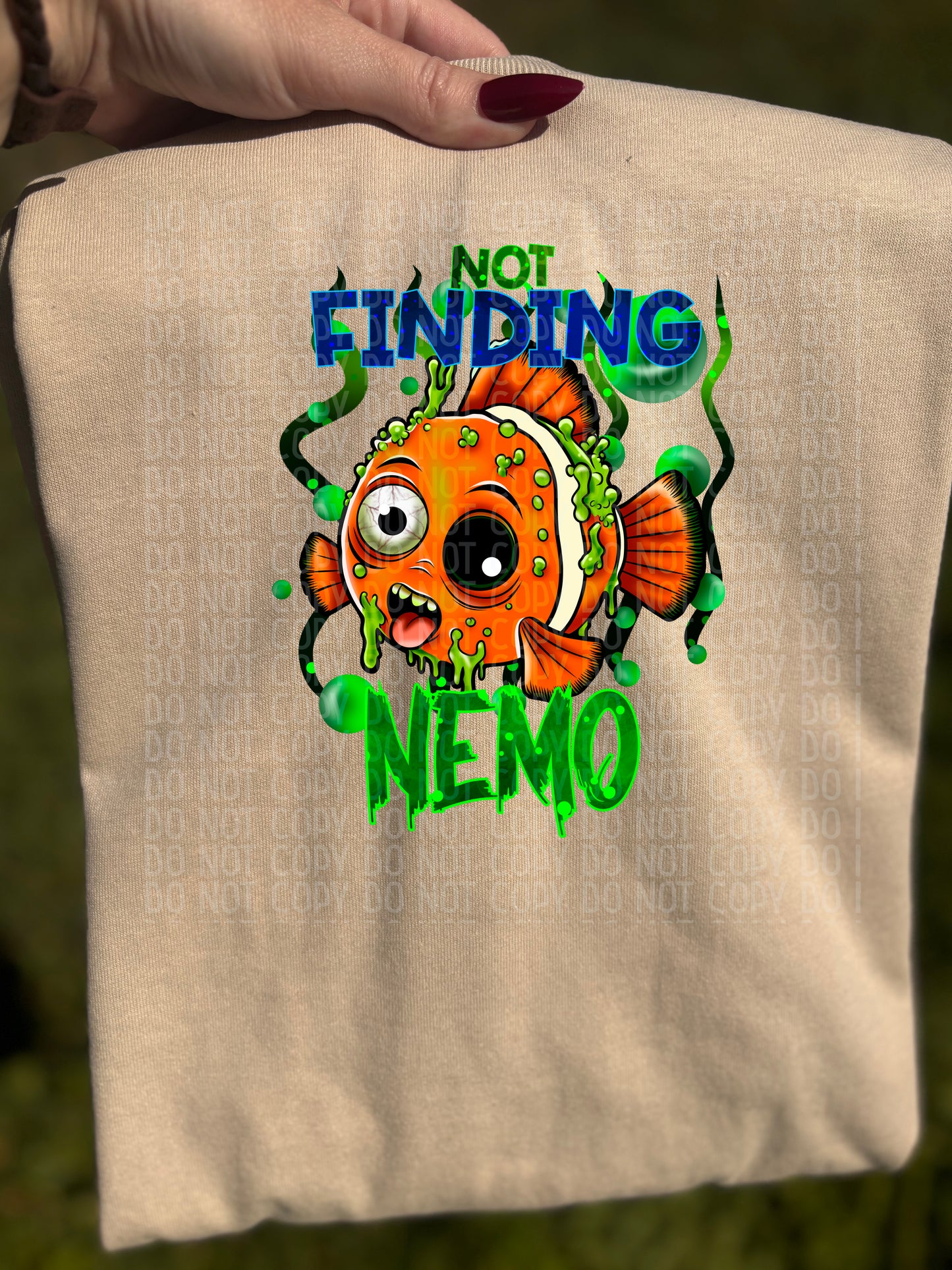 Zombie Fish PNG SINGLE