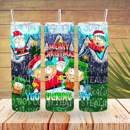 Adult cartoon Christmas bundle PNGs