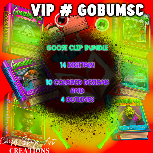 VIP # GOBUMSC Goos clipart bundle