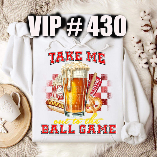 VIP #430 baseball beer