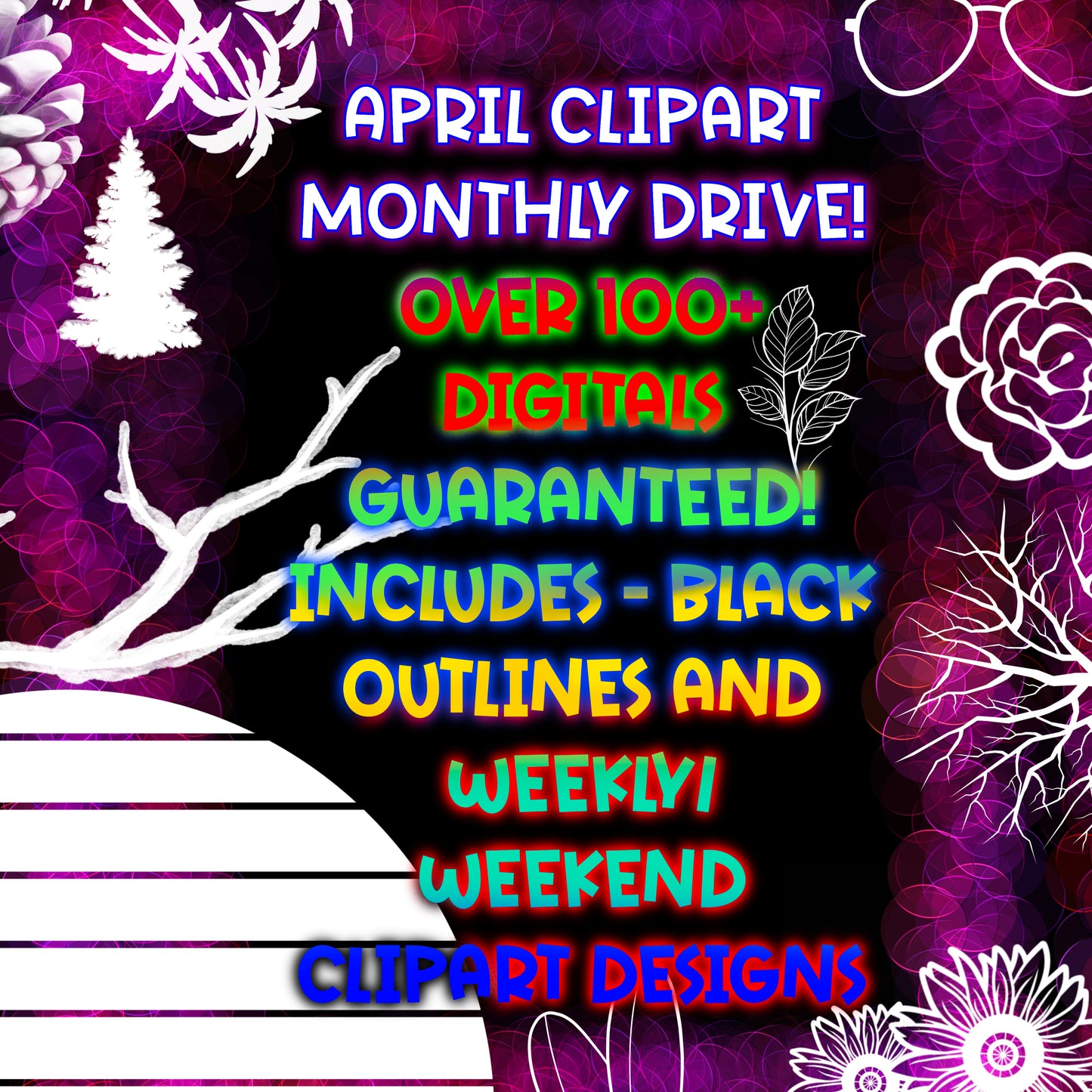 April Clipart drive