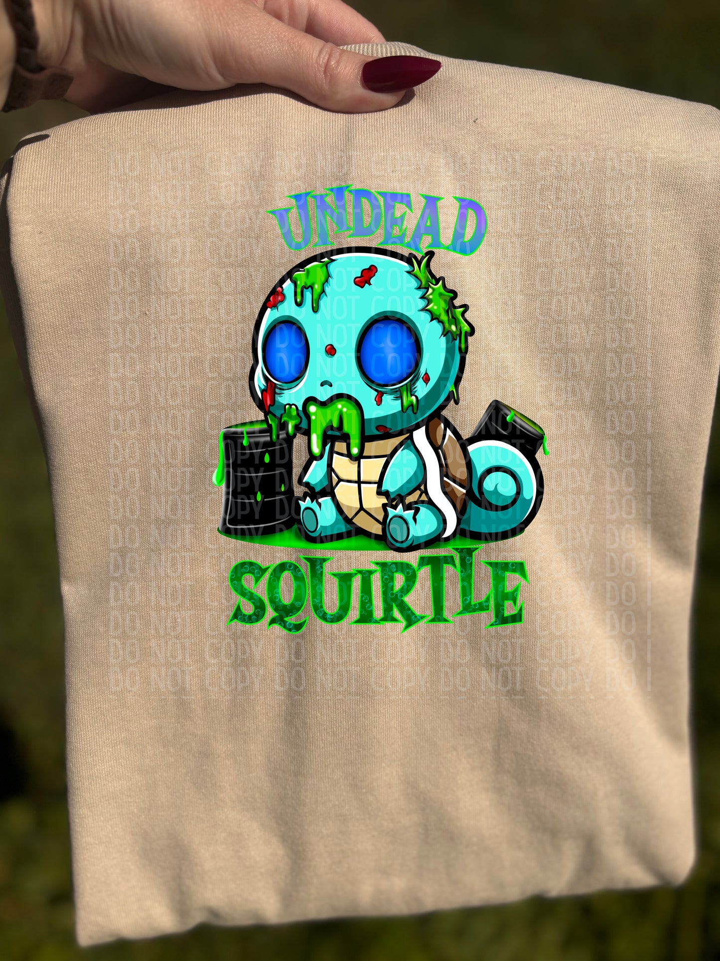 Zombie Squirt PNG SINGLE