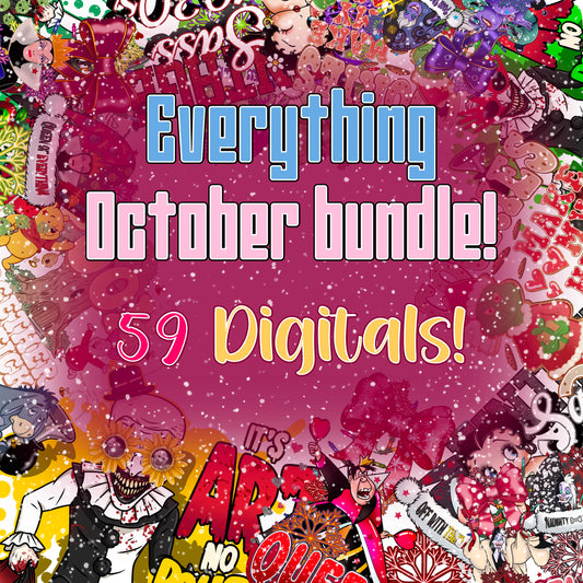 EVERYTHING OCTOBER BUNDLE PNGs