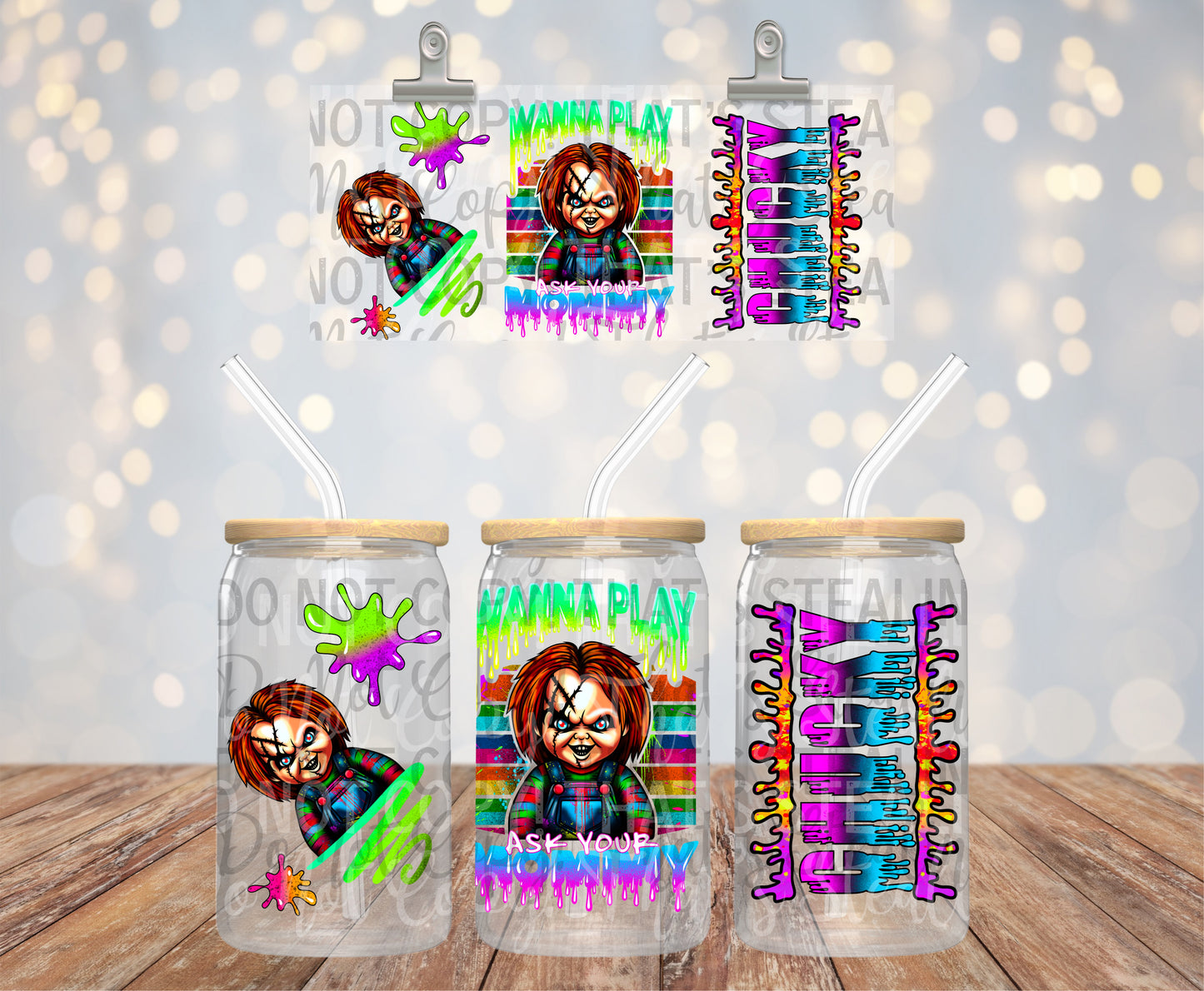 Splatter Horror bundle PNGs