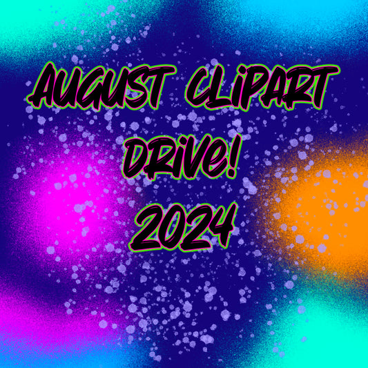 August clipart 2024