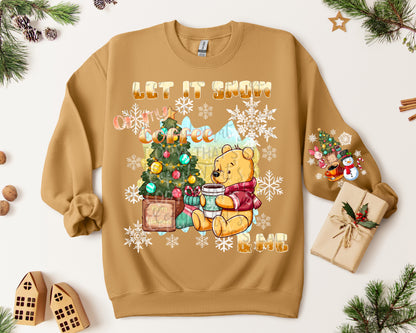 Christmas yellow bear PNGs