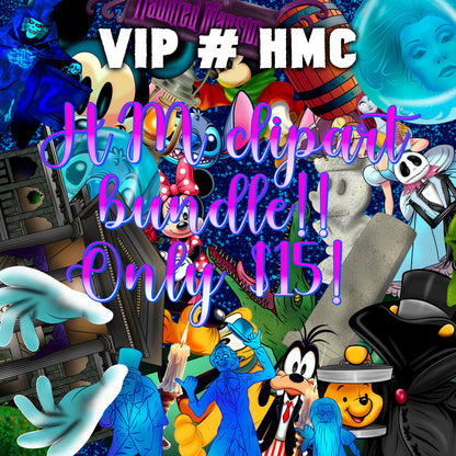 VIP # HMC clipart bundle