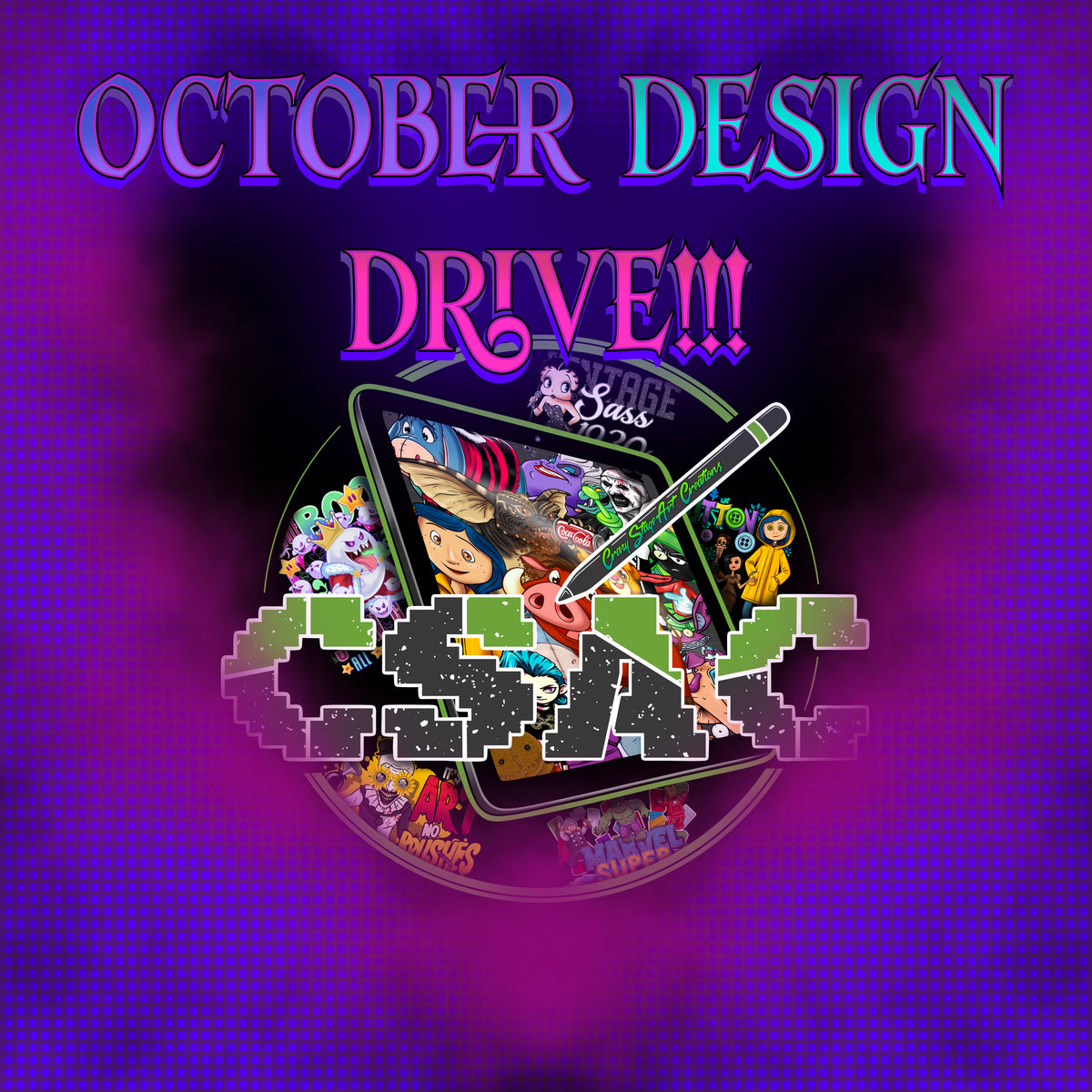 OCTOBER DESIGN MONTHLY DRIVE 2026