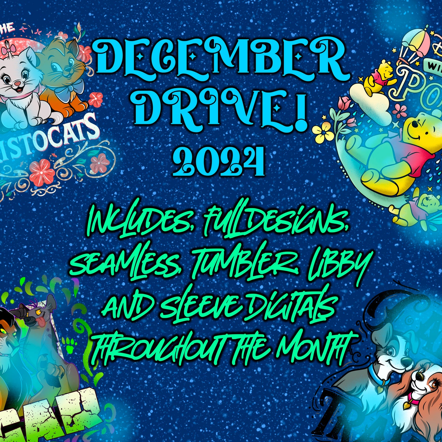 December 2024 monthly design drive!