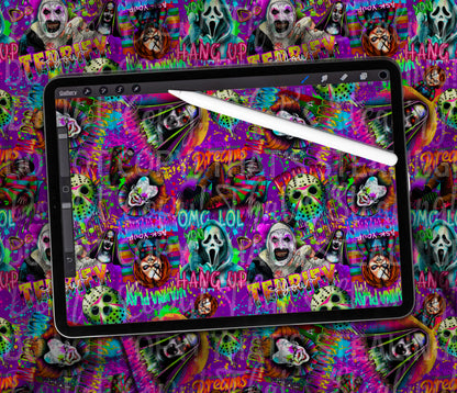 Splatter Horror bundle PNGs