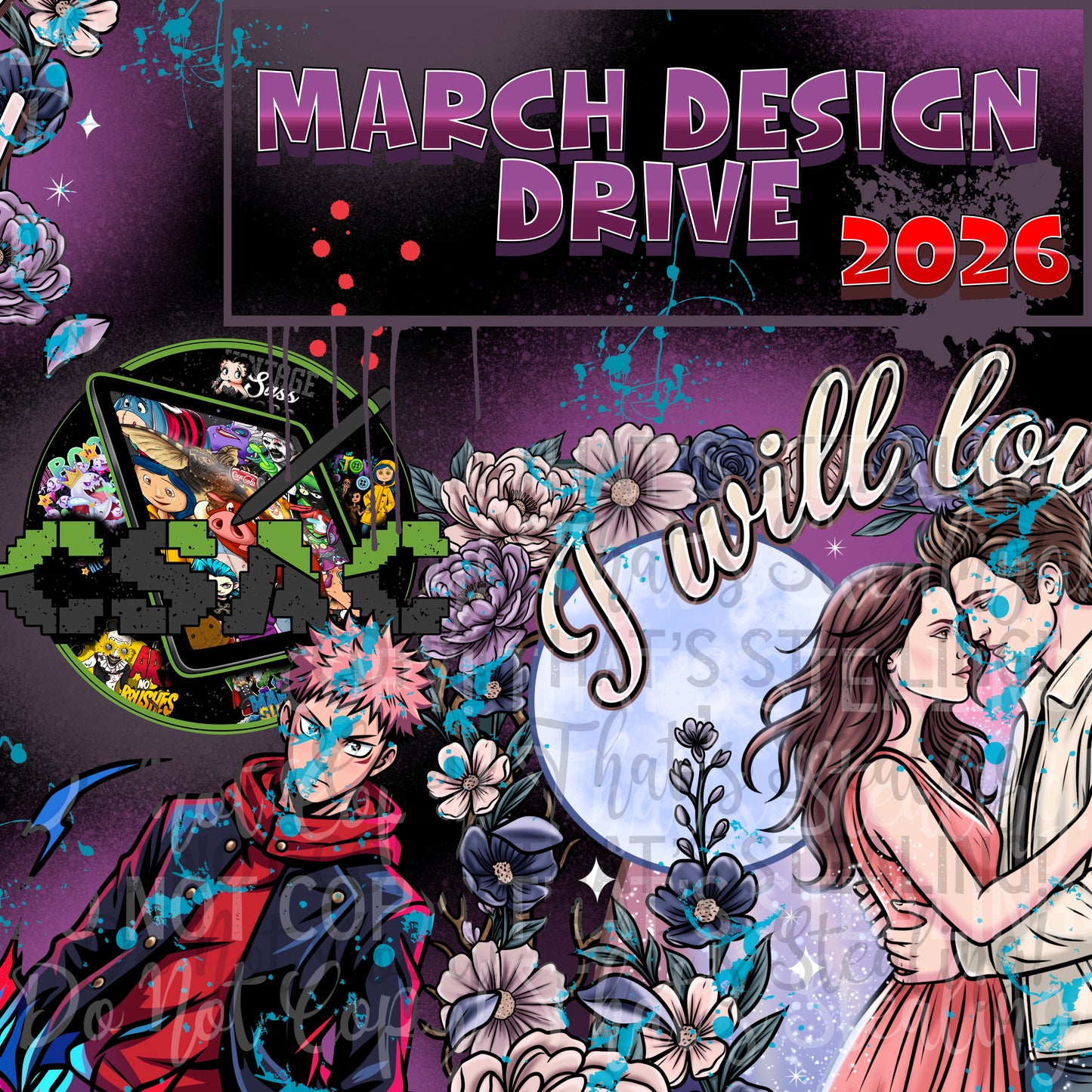 MARCH DESIGN MONTHLY DRIVE 2026!