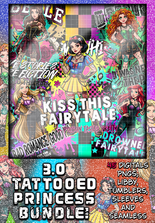 3.0 TATTOOED PRINCESS BUNDLE!!