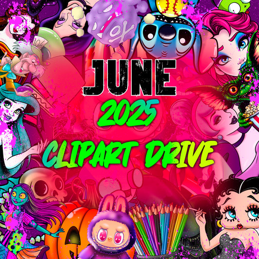 JUNE CLIPART MONTHLY DRIVE 2025