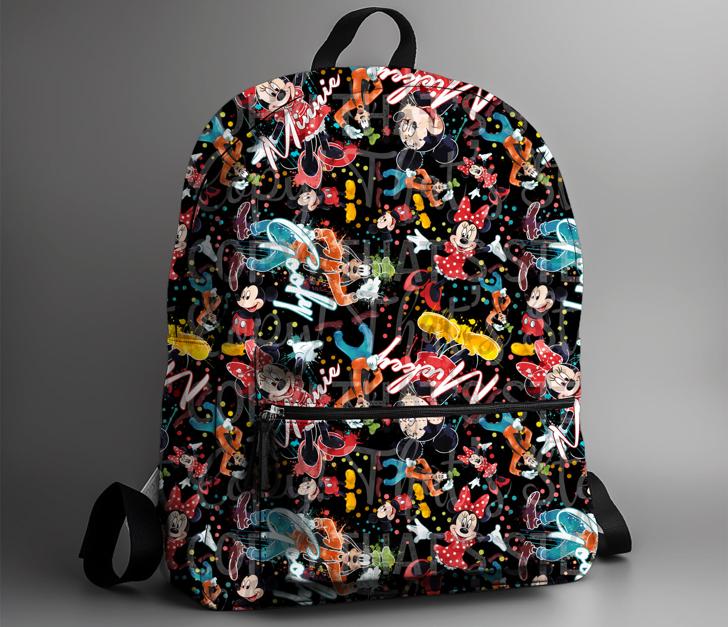 Splatter Mouse Friends SEAMLESS MULTIPLE COLOR