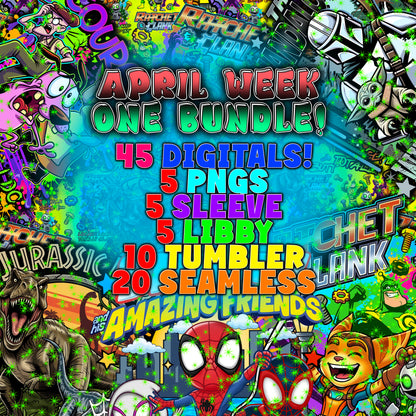 APRIL WEEK ONE BUNDLE! 2026