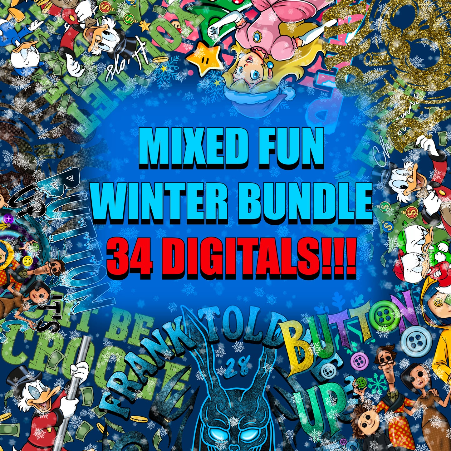 MIXED FUN WINTER BUNDLE PNGs