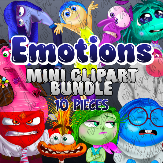 Emotions Clipart Mini Bundle