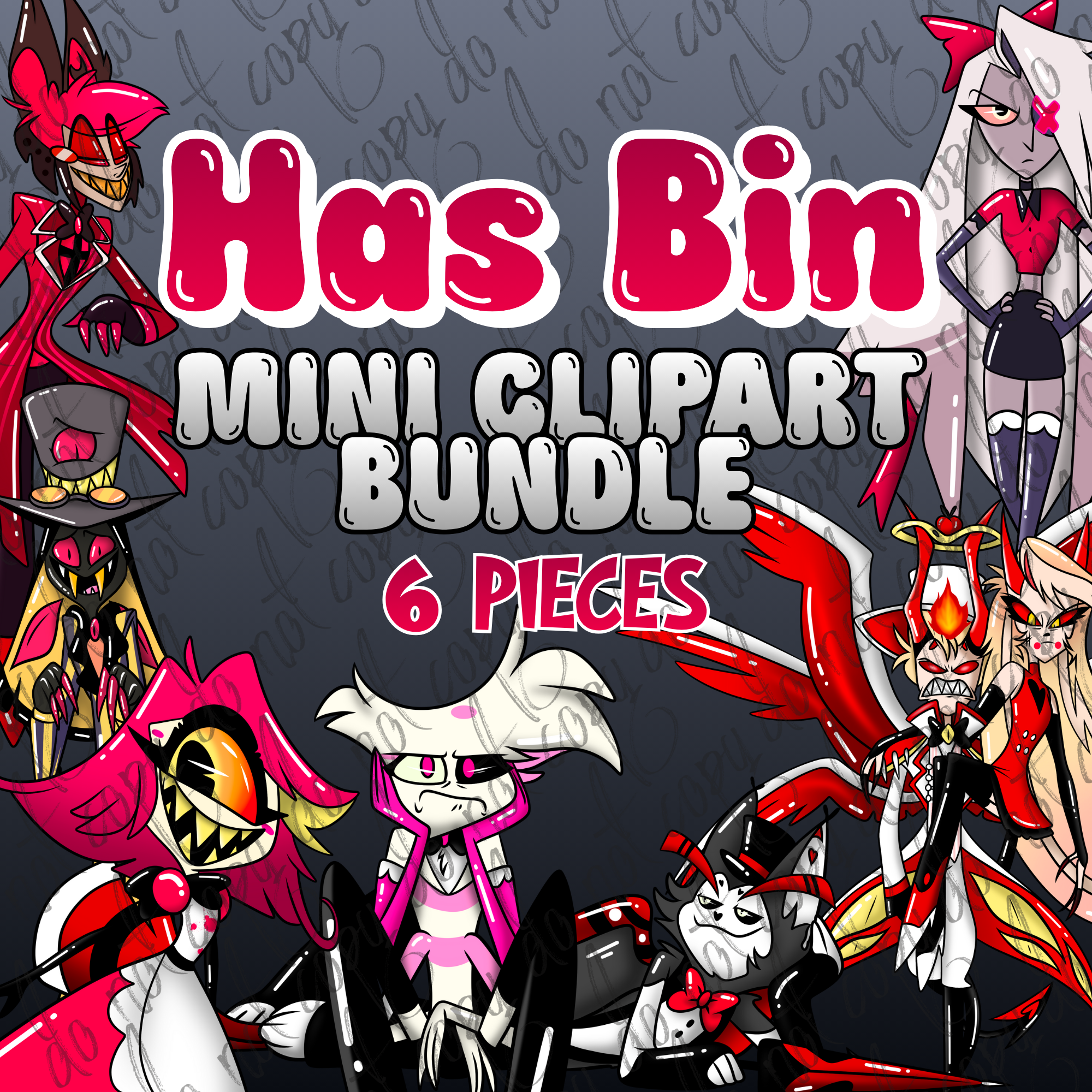 Has Bin Clipart Mini Bundle – CrazyStageArtCreations