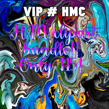 VIP # HMC clipart bundle